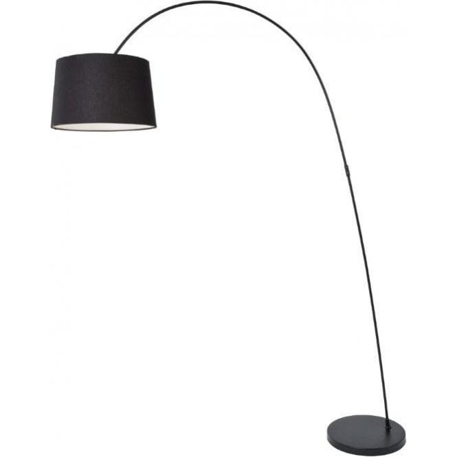 Black Floor Lamp and Shade