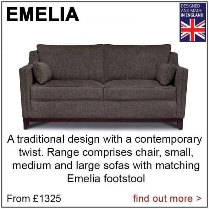 Emelia Sofa and Chair Range