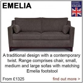 Emelia Sofa and Chair Range