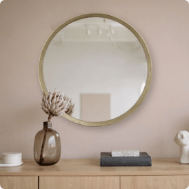 Foyle Round Wall Mirror