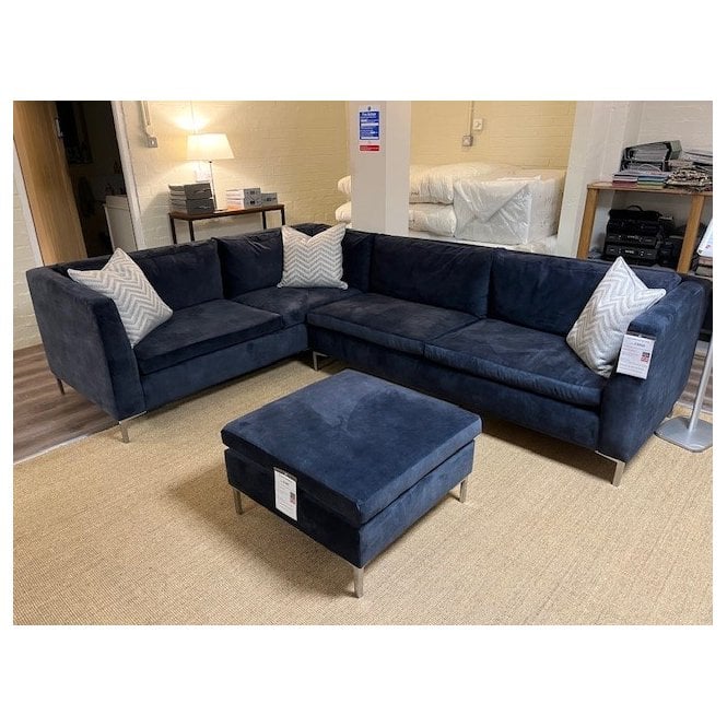 Harcourt Modular Corner Sofa and Stool
