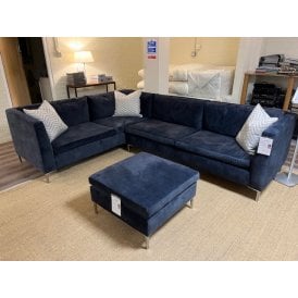 Harcourt Modular Corner Sofa and Stool