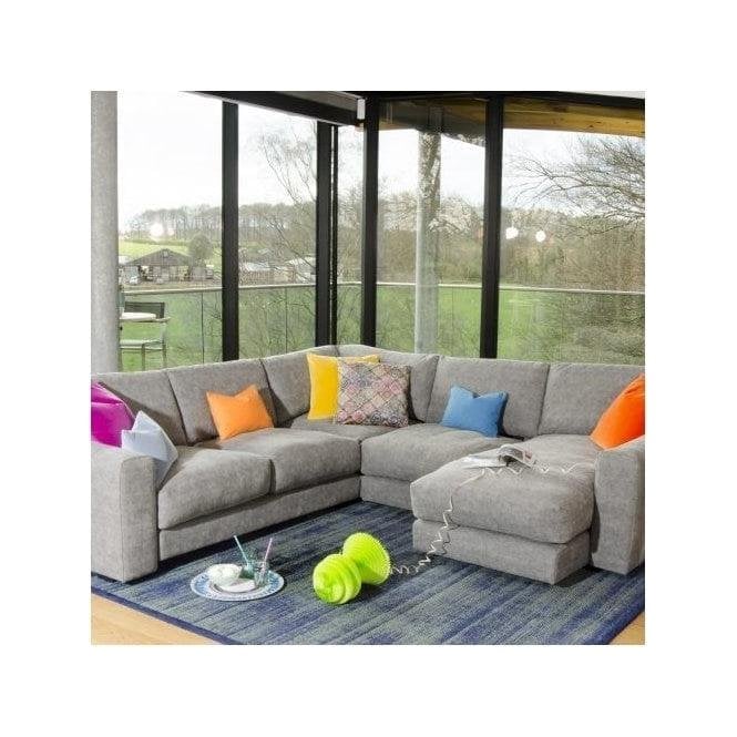 Shuffle Corner Sofa and Stool