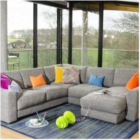 Shuffle Corner Sofa and Stool