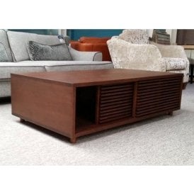 Verona Type Slatted Coffee Table